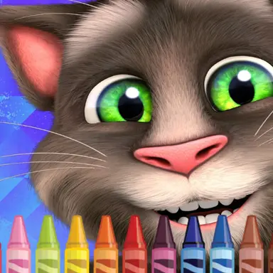 Talking Tom Χρωμάτισμα - Παίξτε αυτό το Αρκάιντ παιχνίδι online δωρεάν