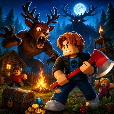 99 Nächte im Wald - Überlebens-Simulator - Spiele dieses Abenteuer-Spiel kostenlos online