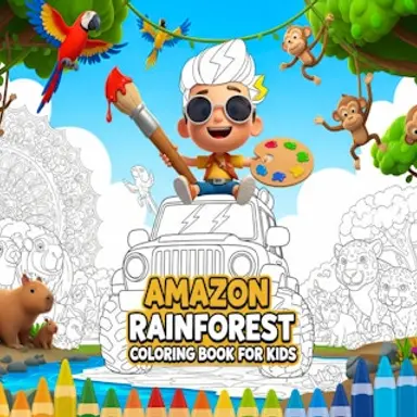 Bojanka: Amazonska prašuma - Igrajte ovu Djeca igru online besplatno