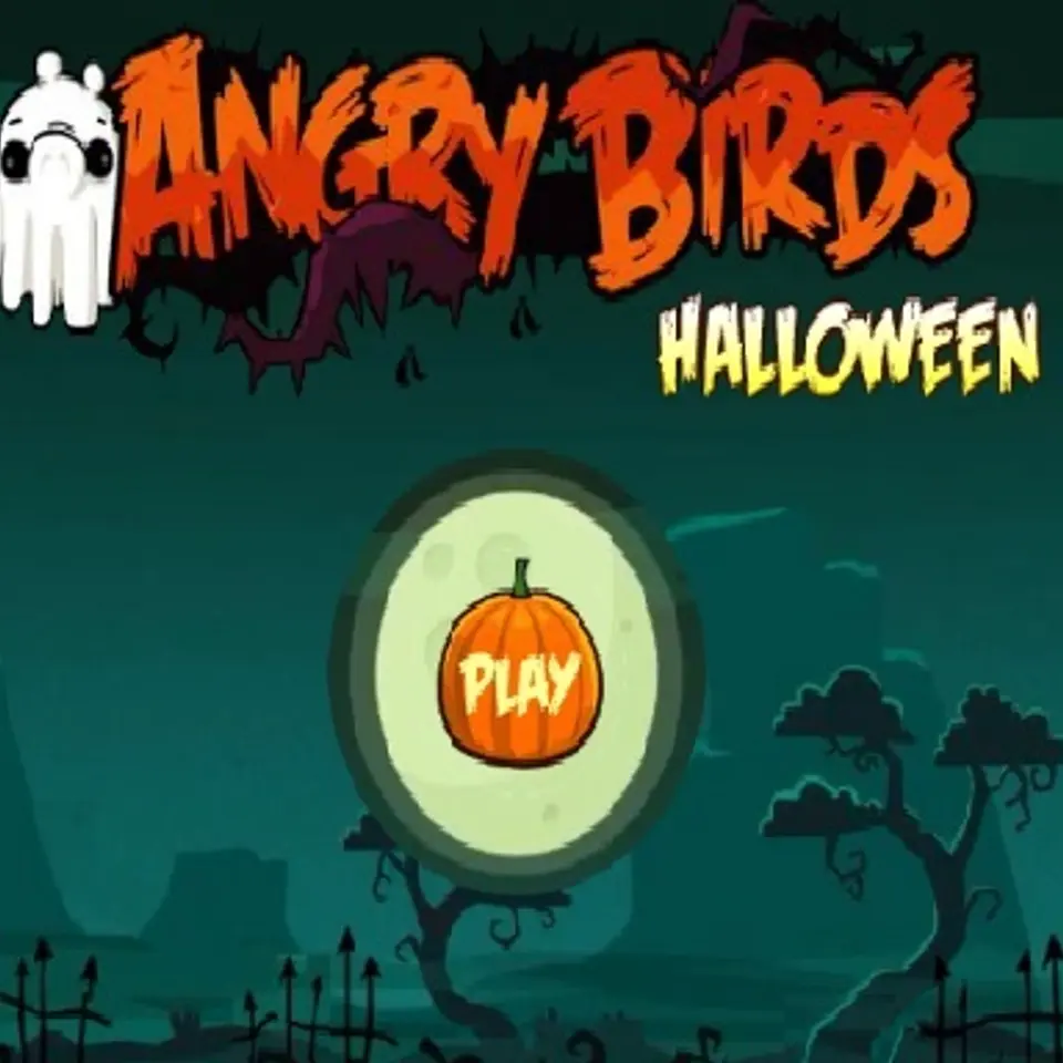 Joga Angry Birds Halloween HTML5 - Jogo de browser de Arcada online grátis