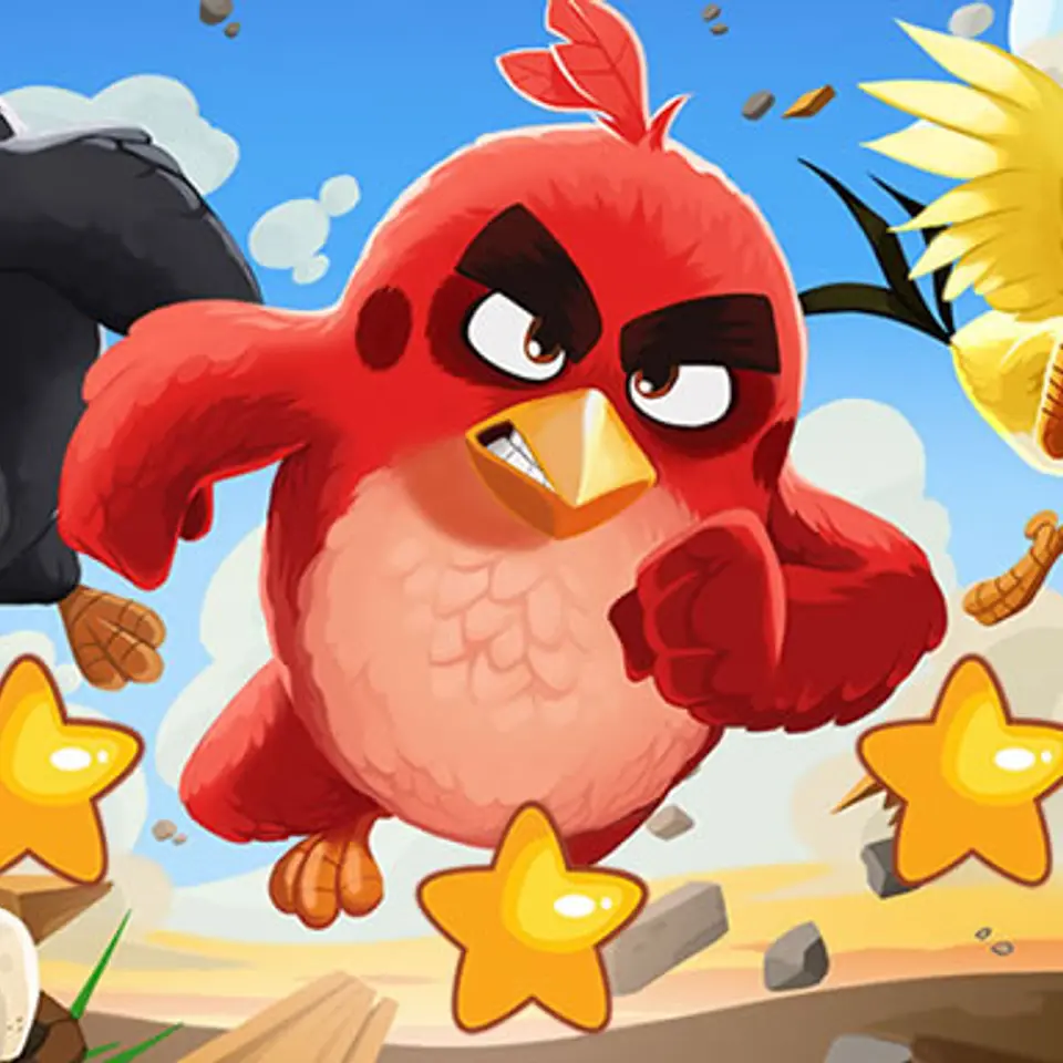 Žaiskite Angry Birds: Paslėptos žvaigždės – nemokamas internetinis Galvosūkiai naršyklinis žaidimas