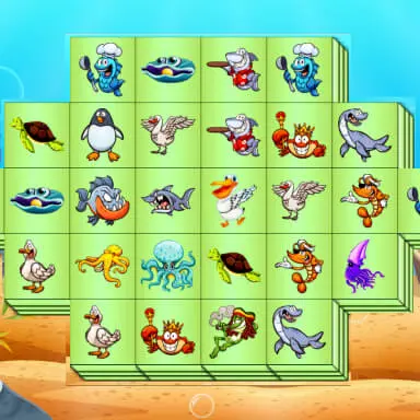 Aquatic Triple Mahjong - Play This Puzzle Game Online for Free