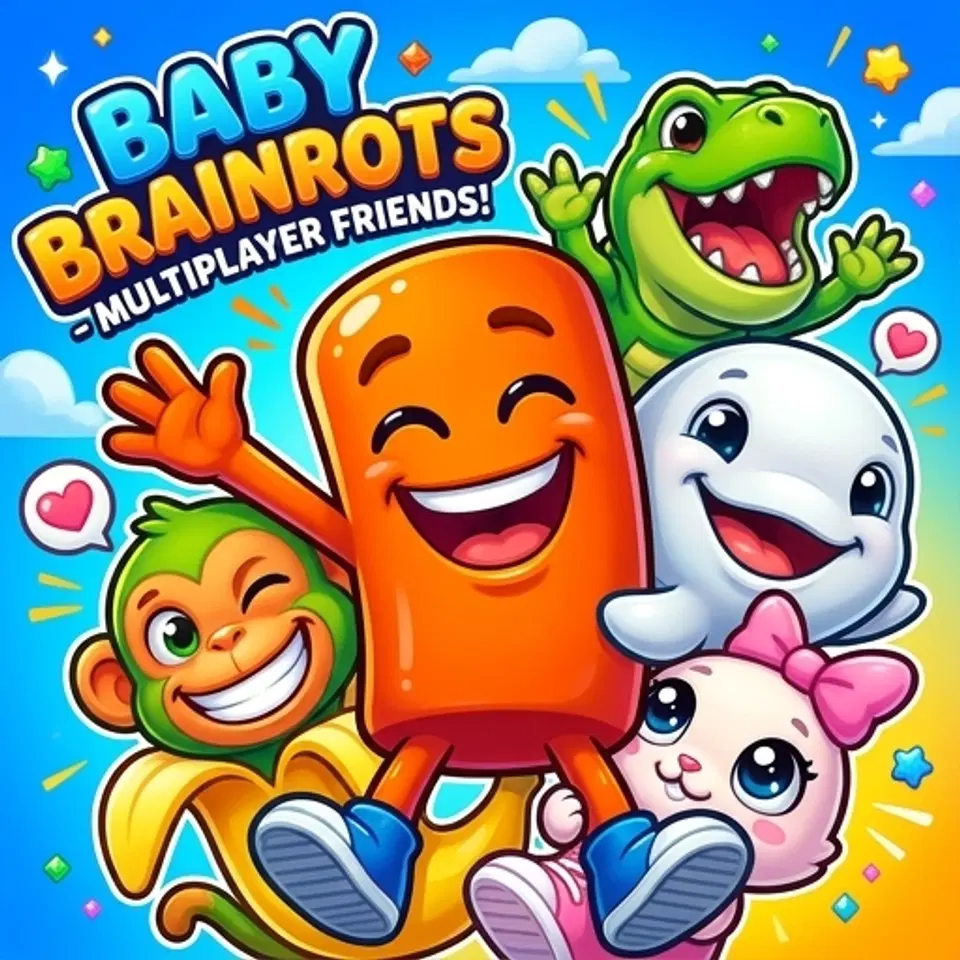 Παίξτε Baby Brainrots: Παιχνίδι με Φίλους - Δωρεάν online Περιπέτεια παιχνίδι προγράμματος περιήγησης