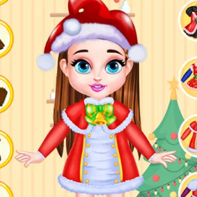 หนูน้อยเทย์เลอร์: แต่งตัวคริสต์มาส - เล่นเกม แต่งตัว นี้ออนไลน์ฟรี