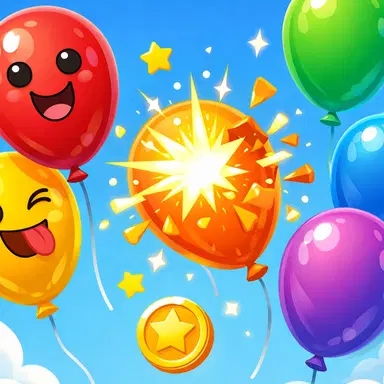Balloon Buddies Flat Edition - Play This Clicker Game Online for Free