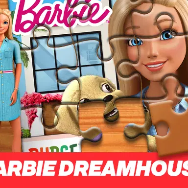 Παζλ: Περιπέτεια στο Σπίτι της Barbie - Παίξτε αυτό το Παζλ παιχνίδι online δωρεάν