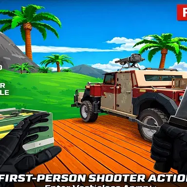 บล็อกกี้ล่าซอมบี้ - เล่นเกม ยิง นี้ออนไลน์ฟรี