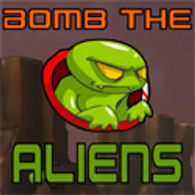 Bombardeia os Aliens - Joga este jogo de Ação online grátis