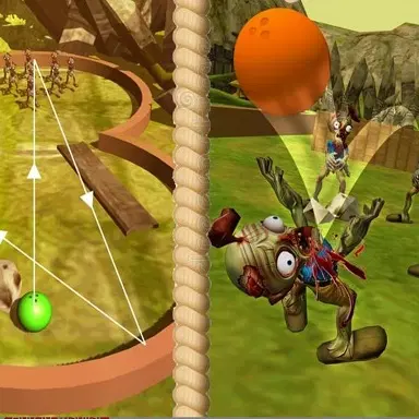 Bowling Zombie Hit - Spil dette Arkade-spil gratis online