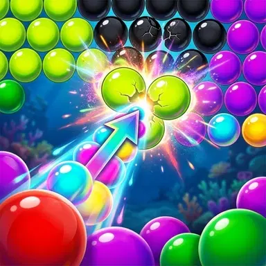 Oceano de Bolhas - Jogue este jogo de Tiro online grátis