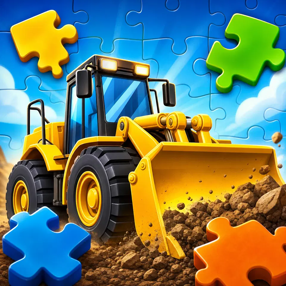 Igrajte Buldožeri: Puzzle - Besplatna online Slagalice igra u pregledniku