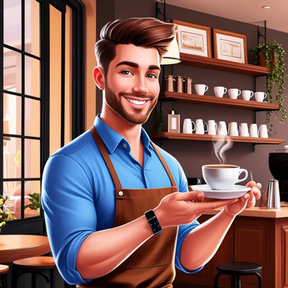 カフェ経営シミュレーターをプレイ - 無料オンライン.ioブラウザゲーム