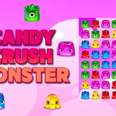 Candy Crush Čudovište - Igrajte ovu Spajanje 3 igru online besplatno