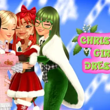 แต่งตัวแก๊งสาวคริสต์มาส - เล่นเกม จำลอง นี้ออนไลน์ฟรี