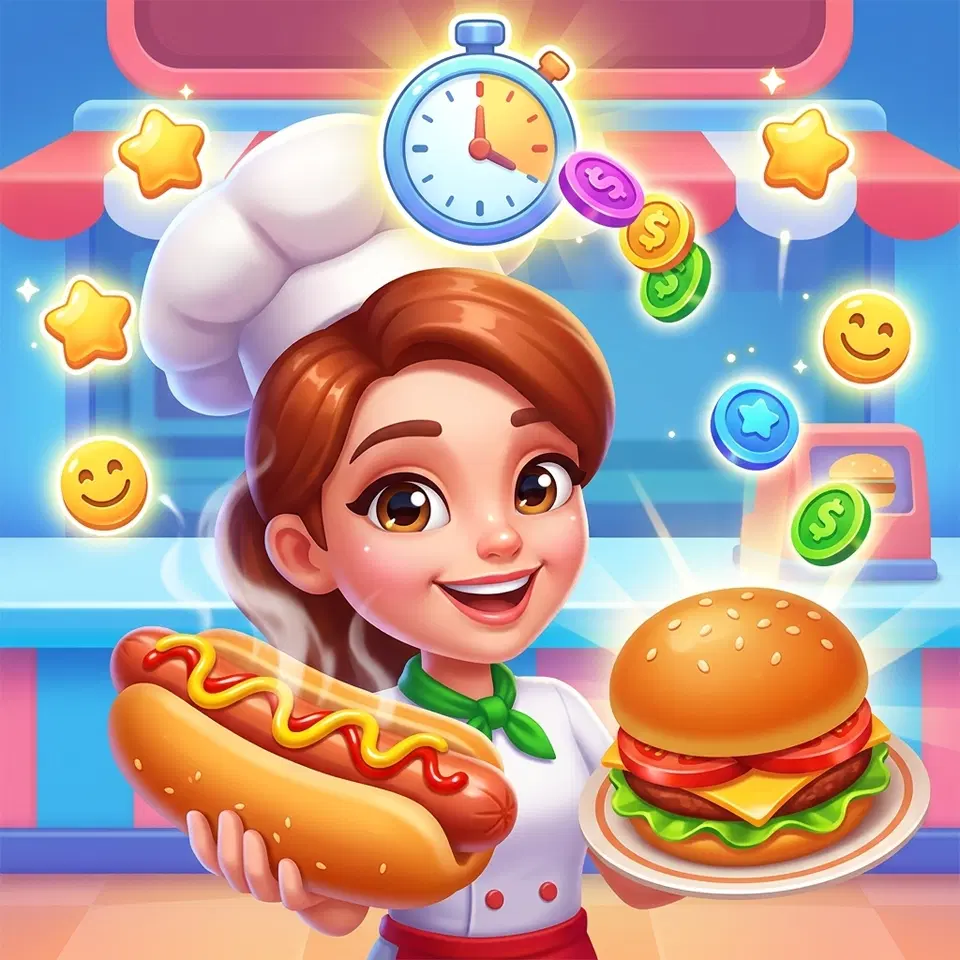 Igrajte Brzo Kuvanje: Hot Dog i Burgeri - Besplatna onlajn Kuvanje igra u brauzeru