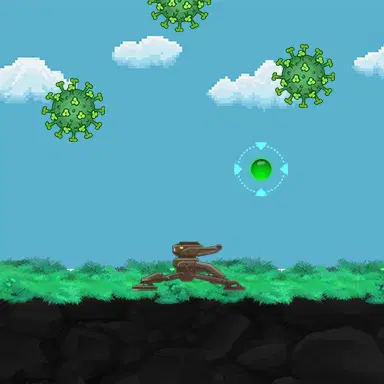 Corona Defense - Play This Clicker Game Online for Free