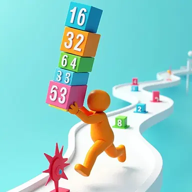 Cube Stack 2048 - Play This Agility Game Online for Free
