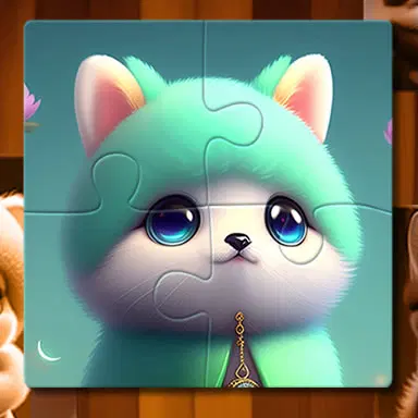 Puzzle del Gatto Dolce - Gioca a questo gioco Rompicapo online gratis