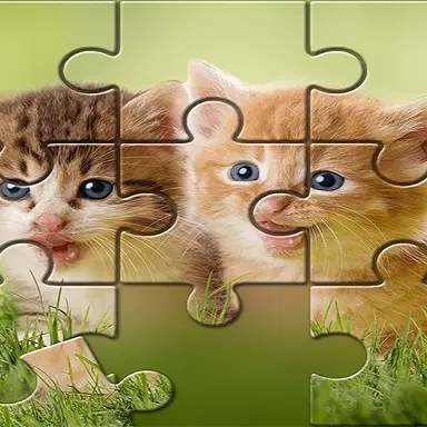 Kočičí puzzle hra - Hrajte tuto Logické hru online zdarma