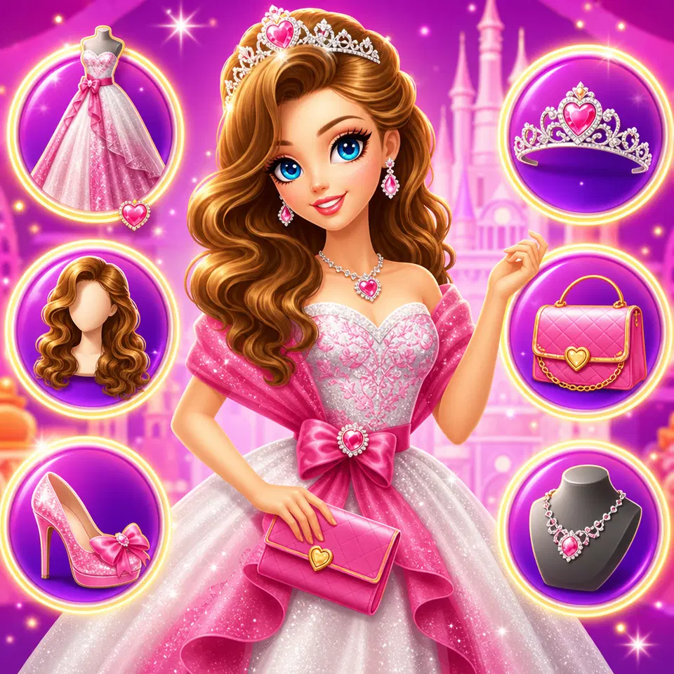 Jouez à Poupée Princesse Royale - Jeu de Habillage gratuit en ligne par navigateur
