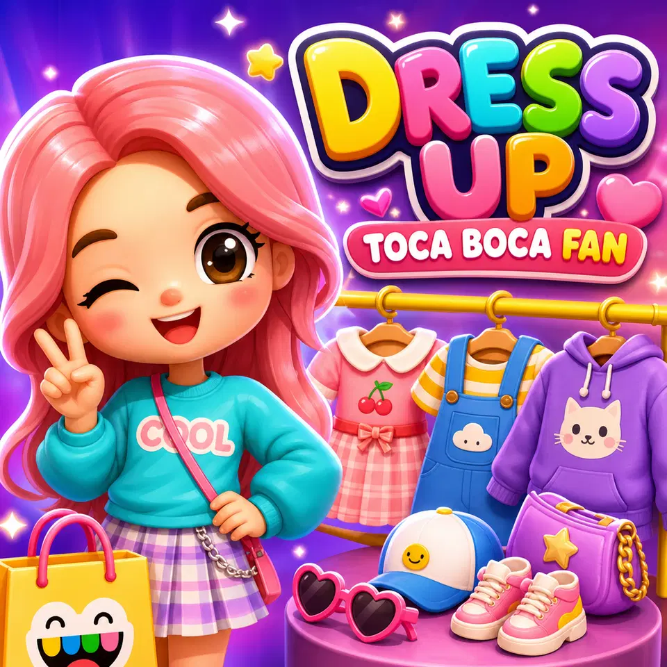 Παίξτε Ντύσιμο για Θαυμαστές Toca Boca - Δωρεάν online Ντύσιμο παιχνίδι προγράμματος περιήγησης