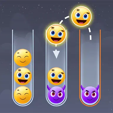 Emoji Master Ταξινόμησης - Παίξτε αυτό το Παζλ παιχνίδι online δωρεάν
