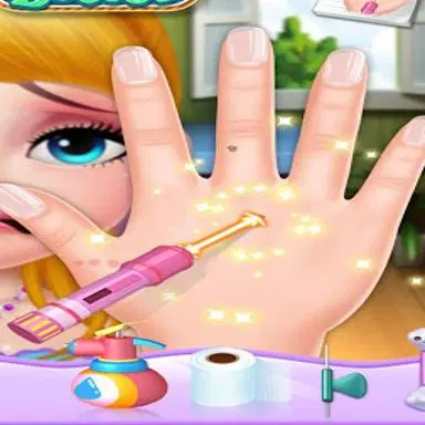 Evie Docteur des Mains : Jeu de Filles - Jouez gratuitement à ce jeu de Habillage en ligne