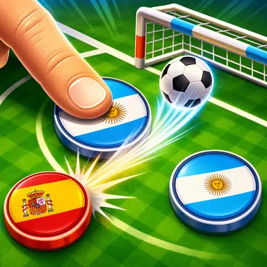Mali nogomet prstima - Igrajte ovu Sport igru online besplatno