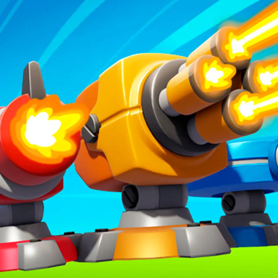 Play FireLine: Merge Defense - Free Online Clicker Browser Game