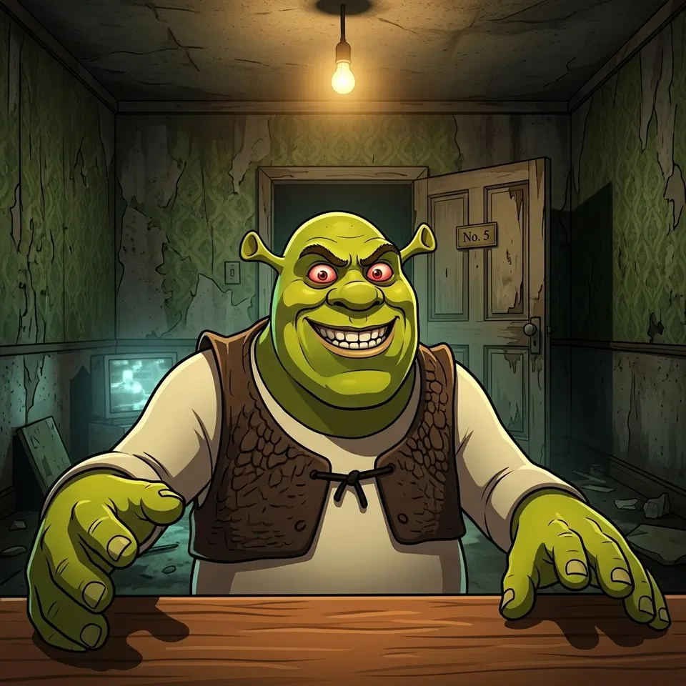 Gioca a Five Nights at Shreks Hotel - Gioco browser Azione online gratuito