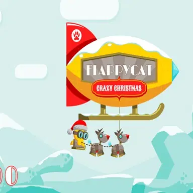 FlappyCat Crazy Christmas - Play This Clicker Game Online for Free
