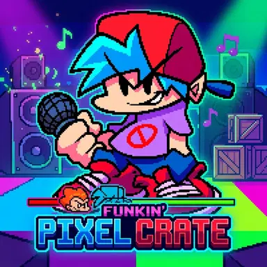 Friday Night Funkin PixelCrate - Mängi seda Vaba aeg mängu tasuta internetis