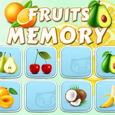 Frugt Huskespil HTML5 - Spil dette Puslespil-spil gratis online