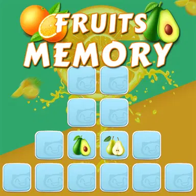 Memorie cu Fructe - Joacă acest joc de Casual online gratuit