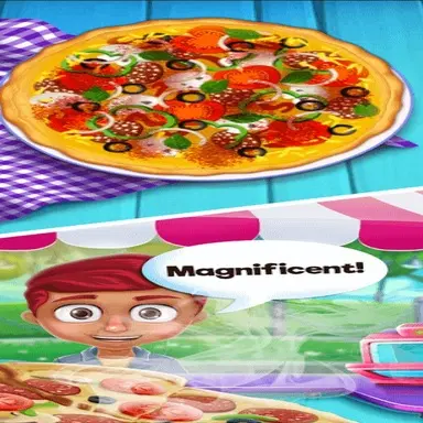 Smesni majstor za picu - Igrajte ovu Kuvanje igru onlajn besplatno