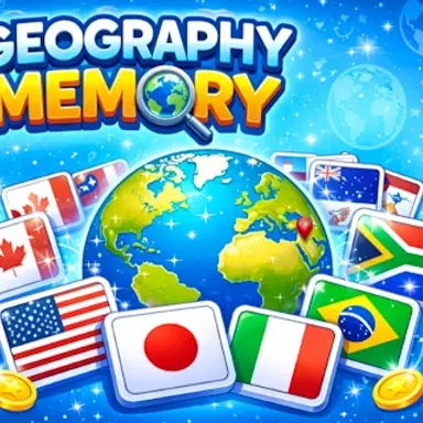 Geography Memory - Play This Puzzle Game Online for Free