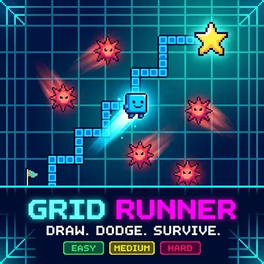 Grid Runner - Play This Puzzle Game Online for Free