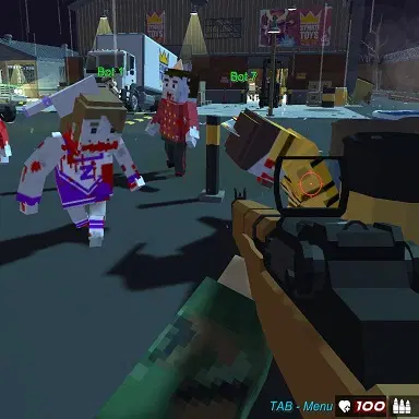 GunGame 24 Piksel - Spill dette Skyting-spillet gratis på nett