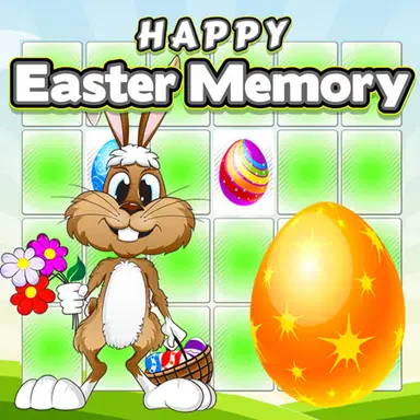 Happy Easter Memory - Play This Puzzle Game Online for Free