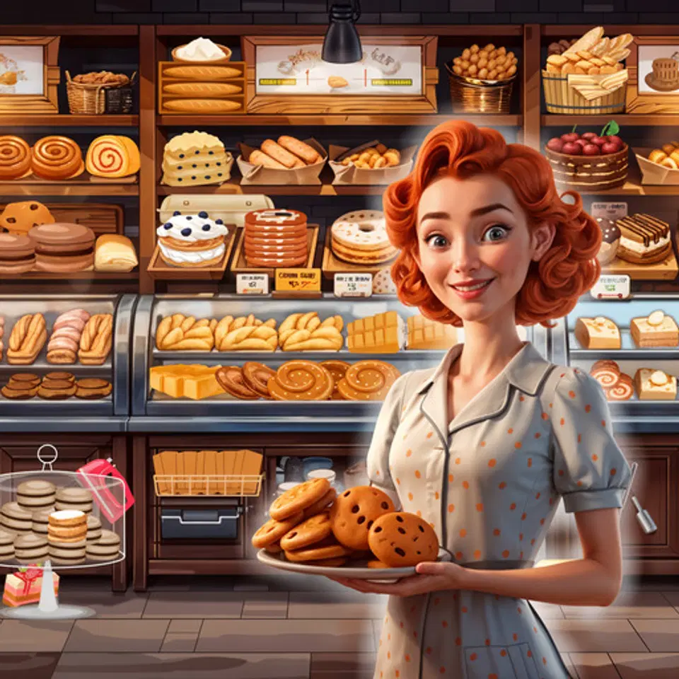 Play Hidden Objects Bakery - Free Online Puzzle Browser Game