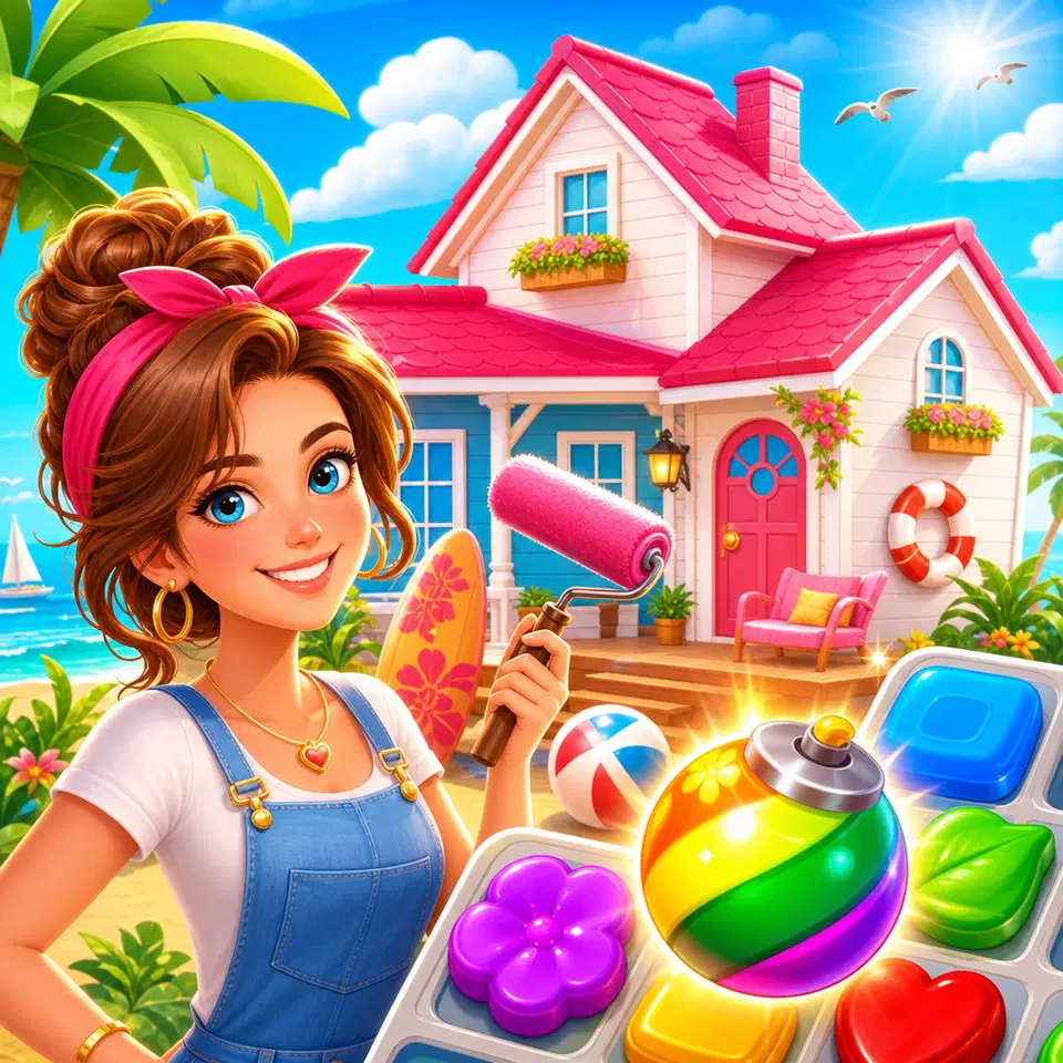 Jugar a Remodelación con Miss Robins - Juego de navegador de Dibujo gratis en línea
