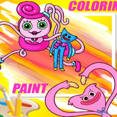 Huggy Wuggy Coloring - Play This Clicker Game Online for Free