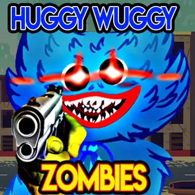 Huggy Wuggie protiv zombija - Igrajte ovu Pucanje igru onlajn besplatno