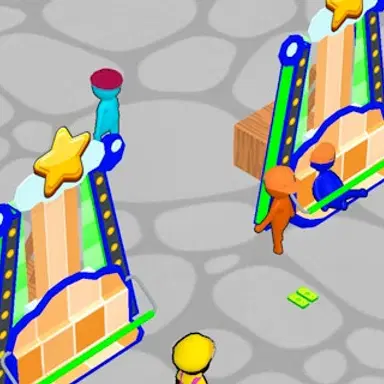 Parque de Montanhas-Russas Idle - Joga este jogo de Simulação online grátis