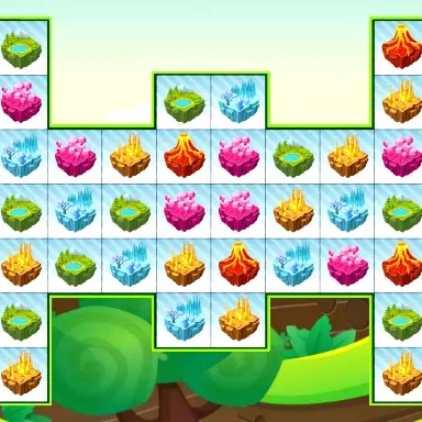 Øy-match Deluxe - Spill dette Puslespill-spillet gratis på nett