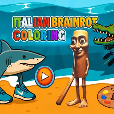 Italijanski Brainrot bojenje - Igrajte ovu Za decu igru onlajn besplatno