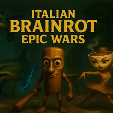 Italijanski Brainrot epski ratovi - Igrajte ovu Akcija igru onlajn besplatno