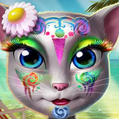 Makeup ng Kuting sa Beach - Laruin ang Bihisan Game na Ito Online nang Libre