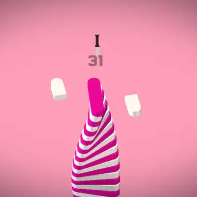 السكين ضد الأكوام - العب لعبة بسيطة هذه مجانًا عبر الإنترنت