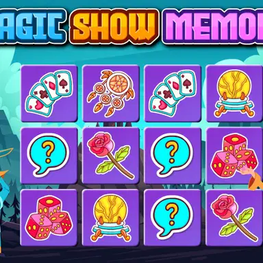 Magic Show Memory - Play This Puzzle Game Online for Free